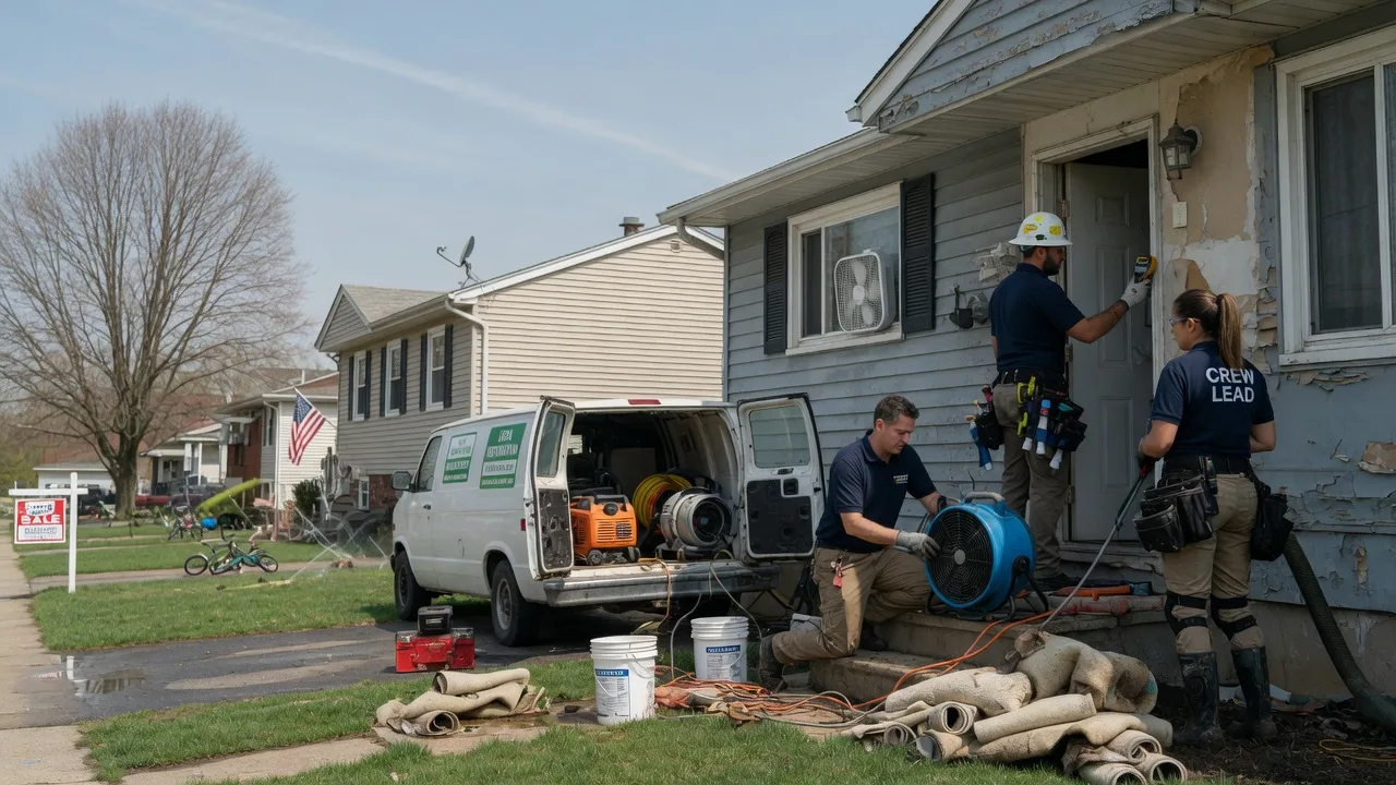 Flood Cleanup in Fort Peck, MT near me